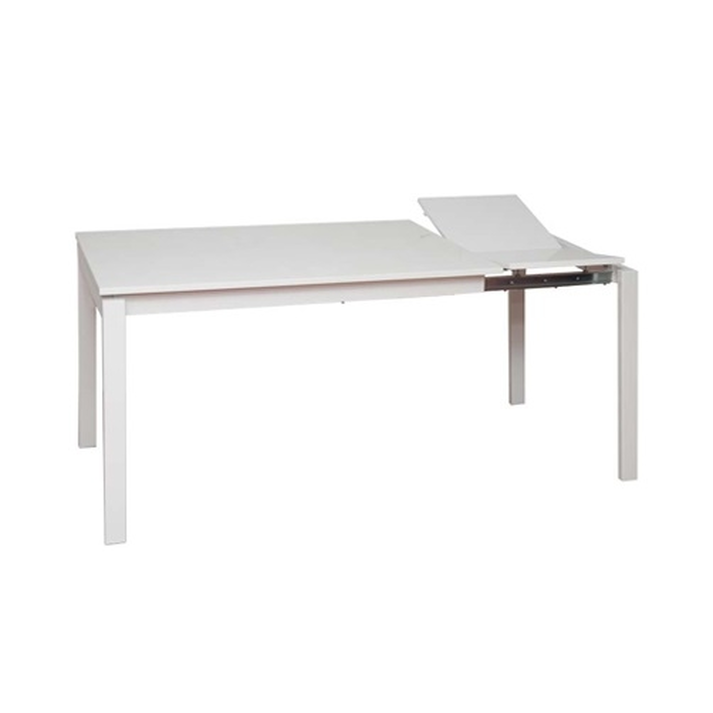 Λευκό Τραπέζι Επεκτεινόμενο 120+40x80xH75cm