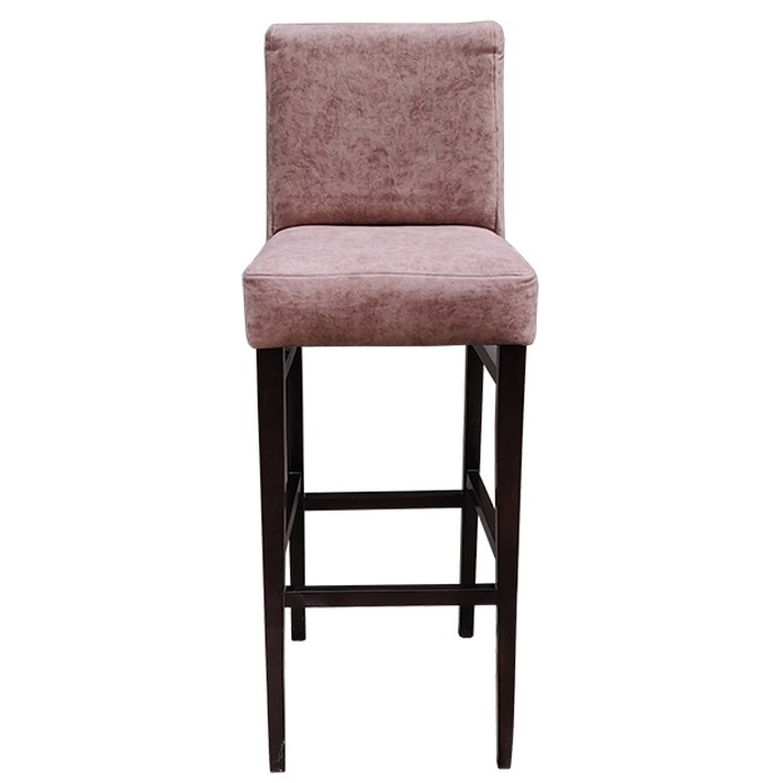 Σκαμπό Μπαρ Οξιά / Ύφασμα 40x44xH77-108cm