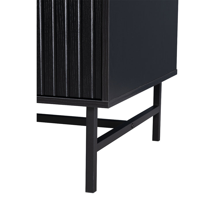 KIMONO COFFEE TABLE 1ΣΥΡΤΑΡΙ ΜΑΥΡΟ 100x59x50.2cm