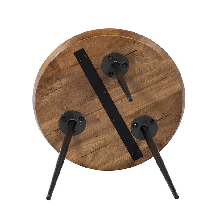 PENCIL 55 COFFEE TABLE ΚΑΡΥΔΙ ΜΑΥΡΟ 55x55x55cm
