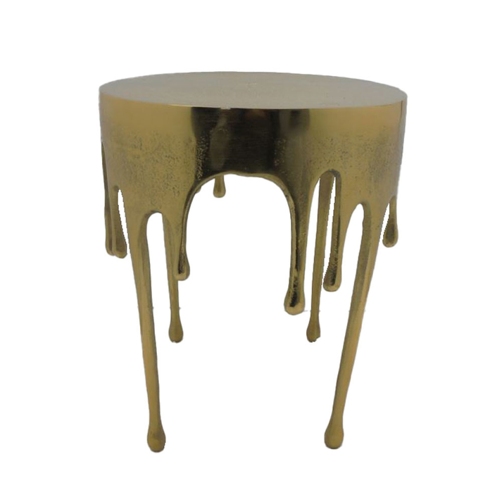 DROP SIDE TABLE ΧΡΥΣΟ 34.25x34.25x44.5cm
