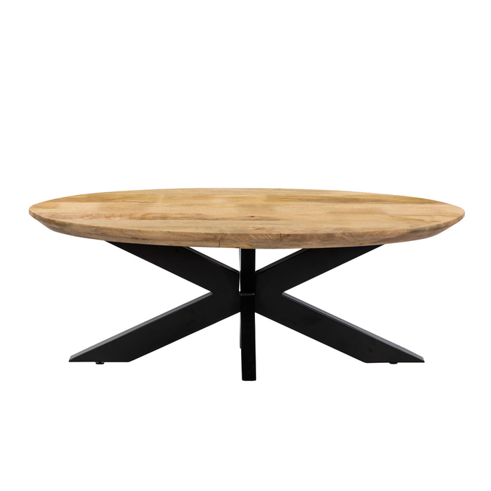 SKORPIO COFFEE TABLE ΚΑΡΥΔΙ ΜΑΥΡΟ 120x60x45