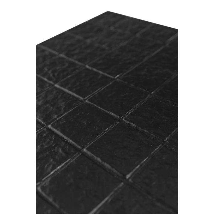 SQUARE SIDE TABLE ΜΑΥΡΟ 36x36x46cm
