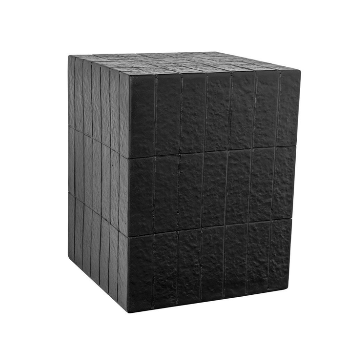 SQUARE SIDE TABLE ΜΑΥΡΟ 36x36x46cm