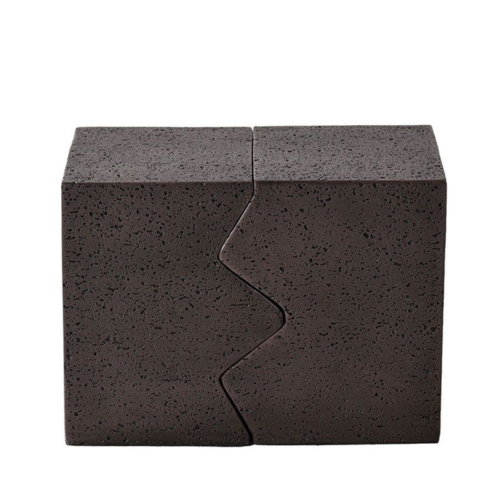 ABRACO SIDE TABLE SET 2ΤΕΜ MOCCA 60x30x46cm