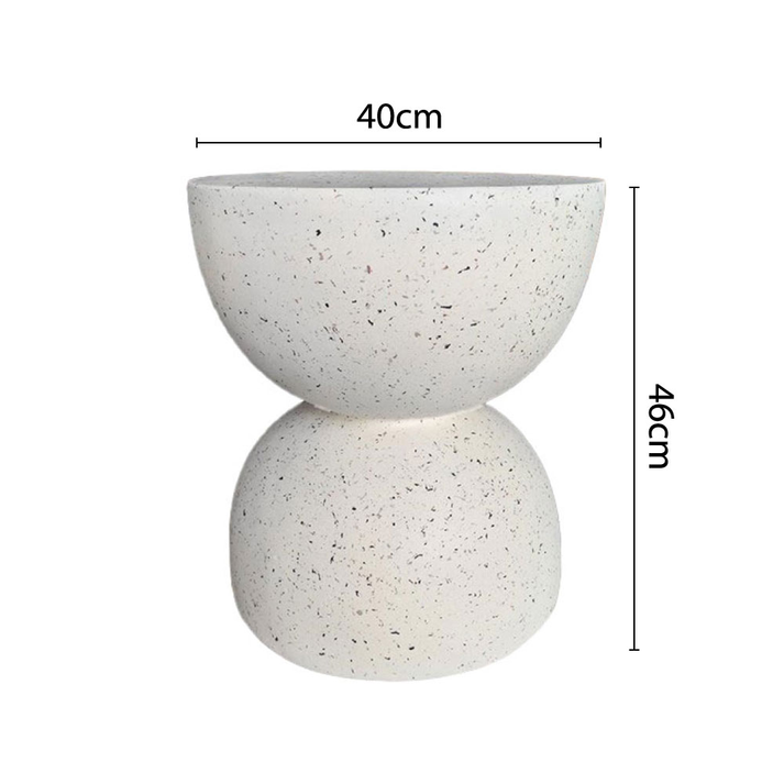PIONI 1 SIDE TABLE TERRAZZO 40x40x46