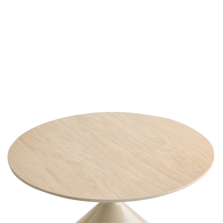 KNOT COFFEE TABLE SET 2ΤΕΜ CREAM CREAM 70x70x40cm