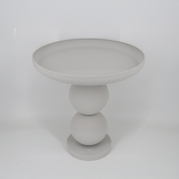 Luno Side Table Off White 51x51x53 cm