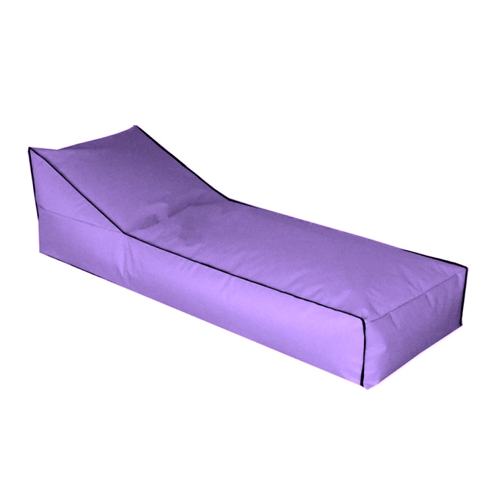 Basic Πουφ Ξαπλώστρα με Δερματίνη Επιλογής 195x60xH55cm