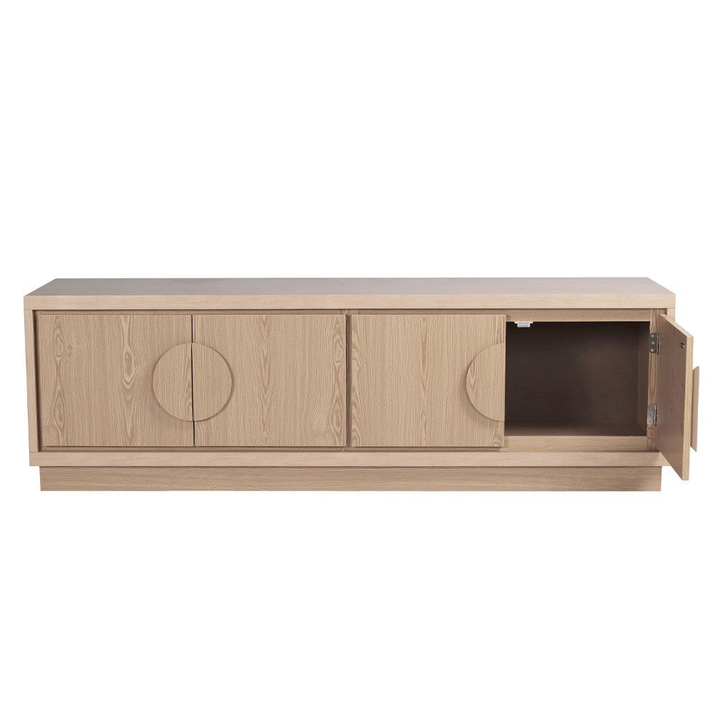 AXIS TV STAND 4ΠΟΡΤΕΣ ΦΥΣΙΚΟ 160x40x50cm
