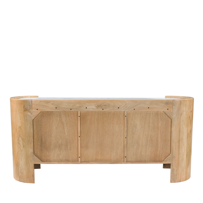 DON ΜΠΟΥΦΕΣ 3ΠΟΡΤΕΣ ΦΥΣΙΚΟ ΛΕΥΚΟ 165x45x75cm