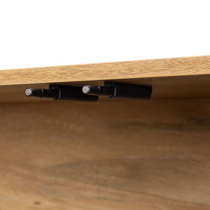 Sisal Sideboard 4 Doors Natural 160x39x78.5 cm