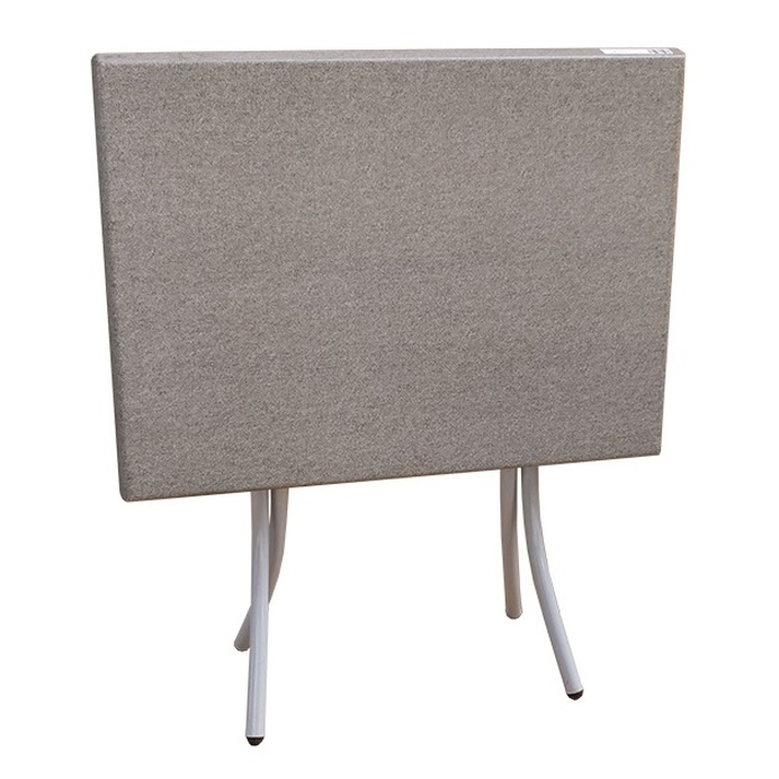 Πτυσσόμενο Τραπέζι Πλιάν Μέταλλο / Werzalit 80x60xH73cm (Χρώμα Επιλογής)