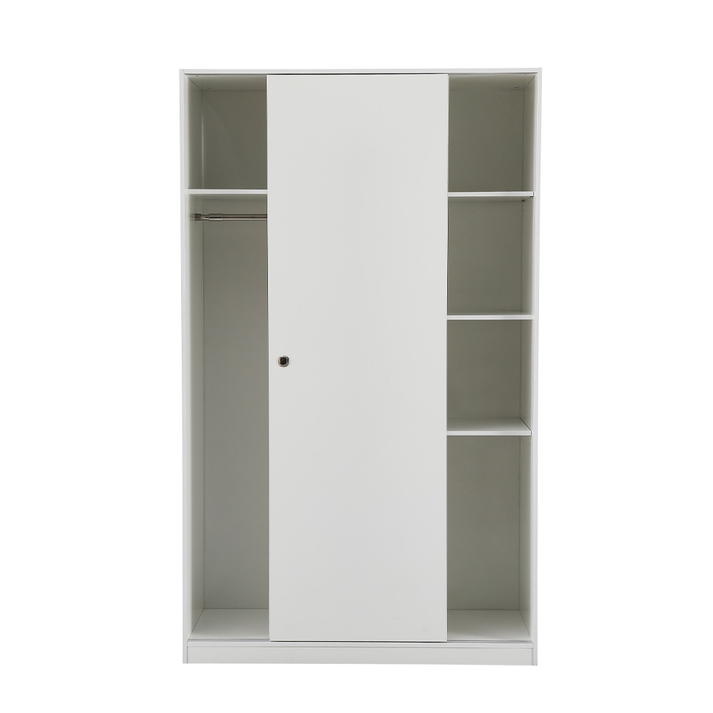 KEY ΝΤΟΥΛΑΠΑ 2ΠΟΡΤΕΣ ΛΕΥΚΟ 120x50x200cm