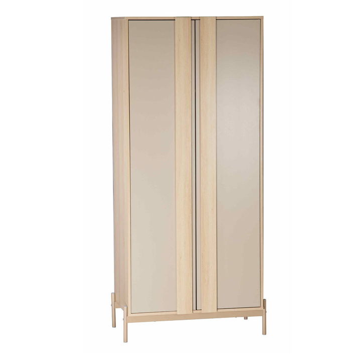 CAPPUCCINO ΝΤΟΥΛΑΠΑ 2ΠΟΡΤΕΣ LATTE SONOMA 84.6x50x185cm