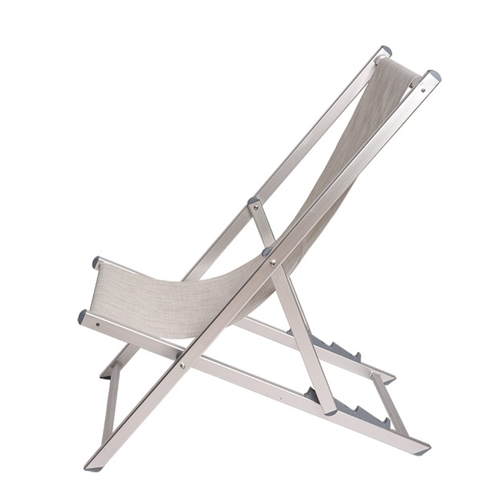 Σεζλόνγκ Αλουμίνιο / Διάτρητο PVC 60x95xH107cm (2 Χρώματα)