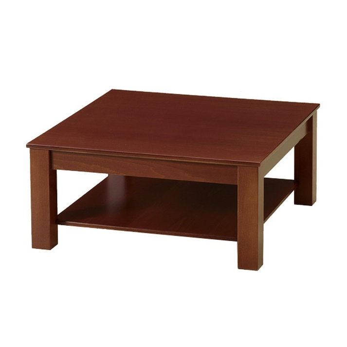 Τραπεζάκι Σαλονιού Οξιά / MDF 90x90xH42cm