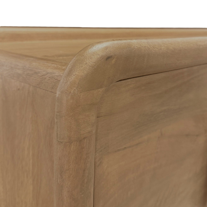 WABI TV STAND 4ΠΟΡΤΕΣ ΦΥΣΙΚΟ 145x40x50cm