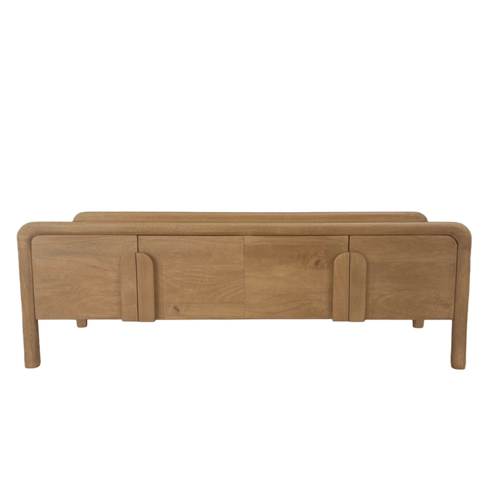 WABI TV STAND 4ΠΟΡΤΕΣ ΦΥΣΙΚΟ 145x40x50cm