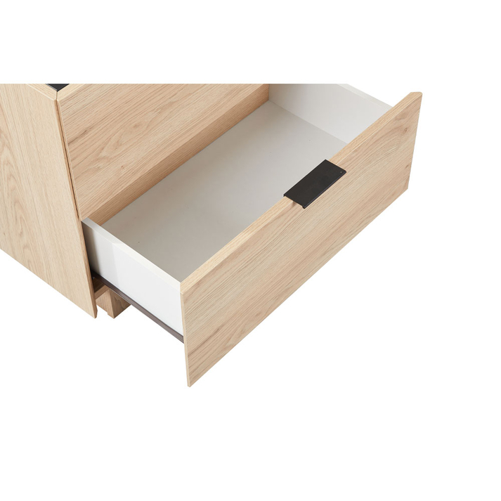 CUBIUS ΚΟΜΟΔΙΝΟ 2ΣΥΡΤΑΡΙΑ ΦΥΣΙΚΟ 58x39x54.2cm