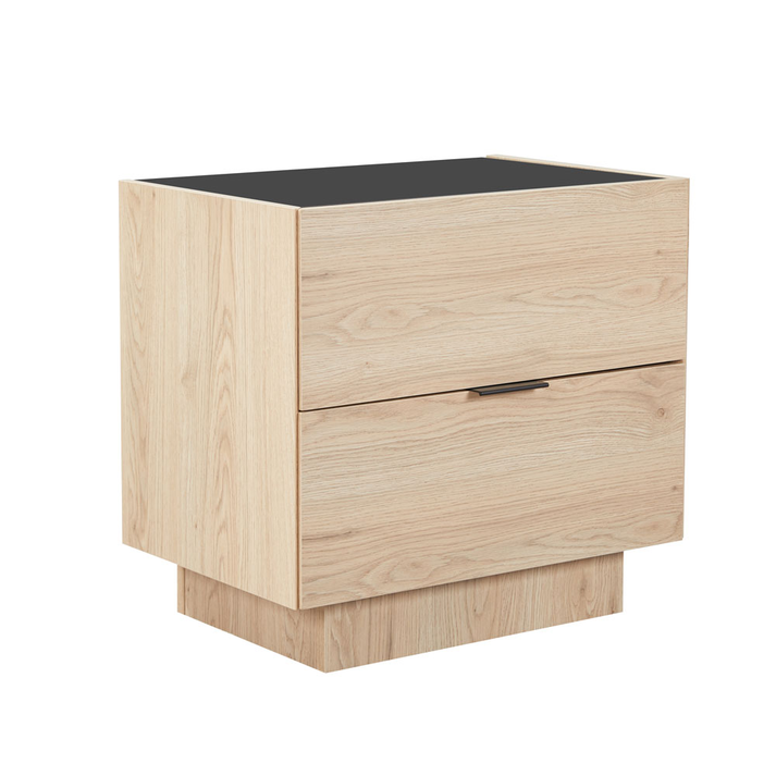 CUBIUS ΚΟΜΟΔΙΝΟ 2ΣΥΡΤΑΡΙΑ ΦΥΣΙΚΟ 58x39x54.2cm