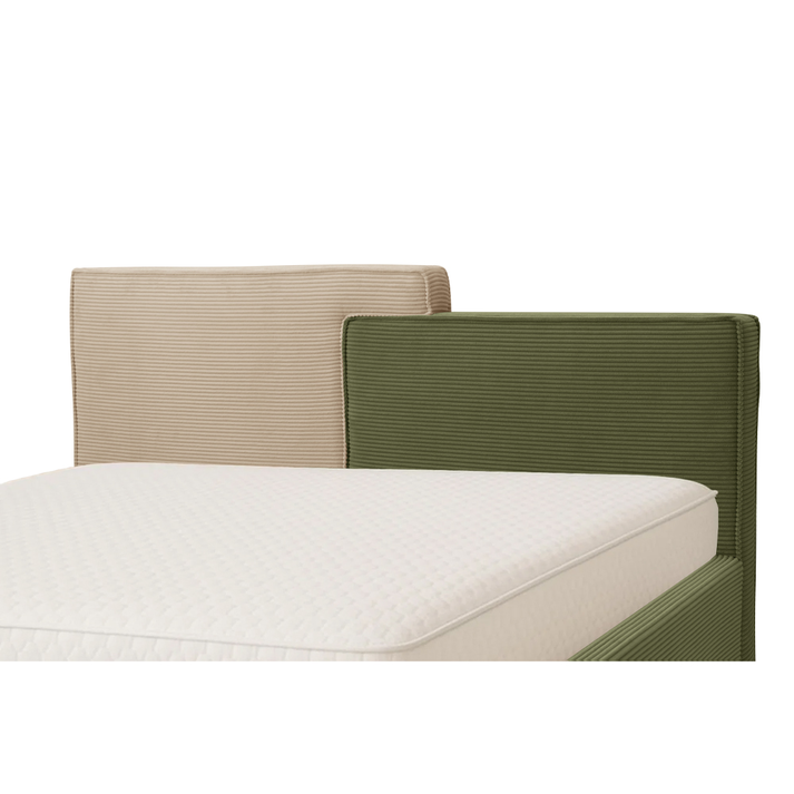 PUZZLE ΚΡΕΒΑΤΙ (ΓΙΑ ΣΤΡΩΜΑ 160x200cm) ΛΑΔΙ BEIGE 223x176x106