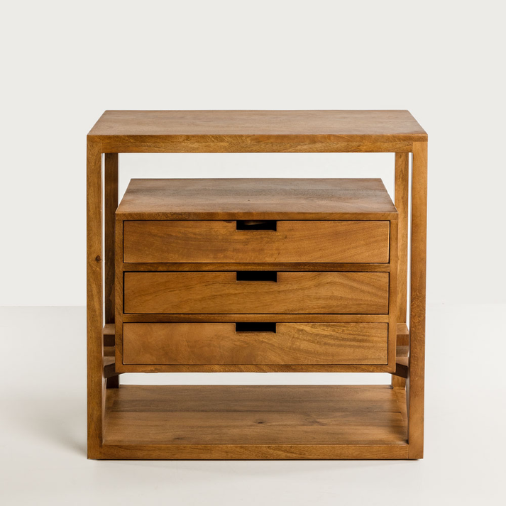 ELIS ΚΟΜΟΔΙΝΟ 3ΣΥΡΤΑΡΙΑ ΦΥΣΙΚΟ 65x38x65cm