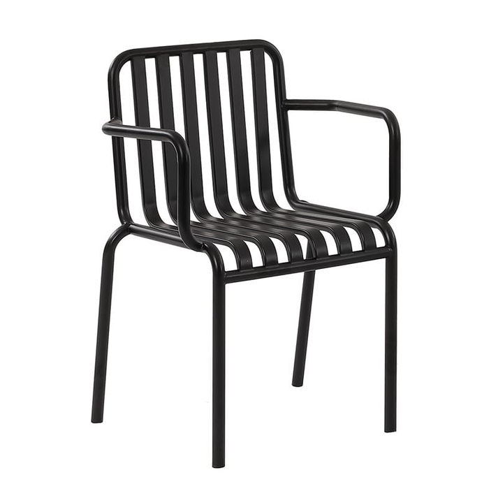 MODIAL Πολυθρόνα Μέταλλο Βαφή Μαύρο