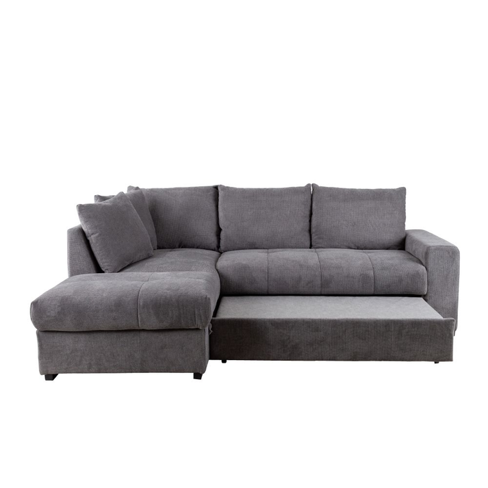 BILL ΚΑΝΑΠΕΣ ΚΡΕΒΑΤΙ ΓΩΝΙΑ ΑΡΙΣΤΕΡΗ STONE 241x173x94