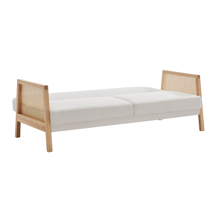 AMMOS ΚΑΝΑΠΕΣ ΚΡΕΒΑΤΙ 3ΘΕΣΙΟΣ OFF WHITE 196x82x81