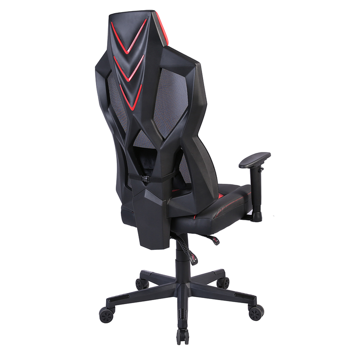STORM ΚΑΡΕΚΛΑ GAMING ΓΡΑΦΕΙΟΥ ΜΑΥΡΟ ΚΟΚΚΙΝΟ 50x73x135