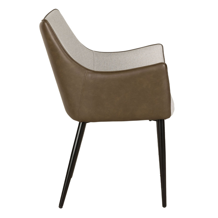 MALONE ΚΑΡΕΚΛΑ ΠΟΛΥΘΡΟΝΑ BEIGE ΛΑΔΙ 46x61x86.5