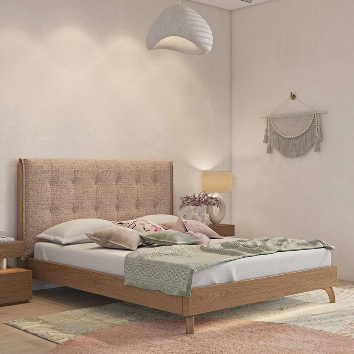 ASCOTT WR | D.13 Κρεβάτι Ελληνικής Κατασκευής 212x188xH120cm (Για Στρώμα 160x200cm)