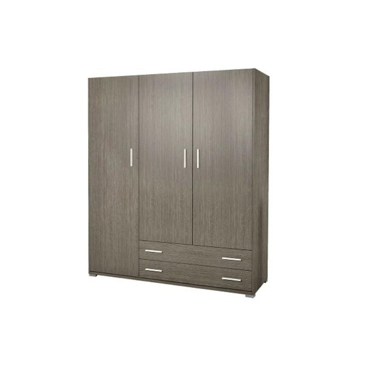 Παιδική ντουλάπα τρίφυλλη σταχτί