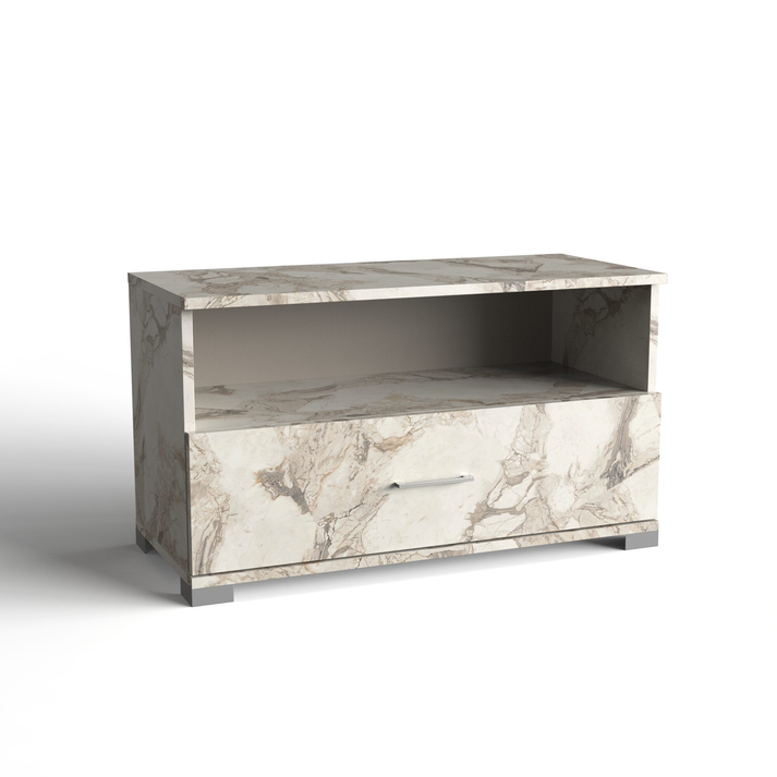 Έπιπλο Τηλεόρασης 1 Συρτάρι, 1 Ράφι 90x40xH51cm