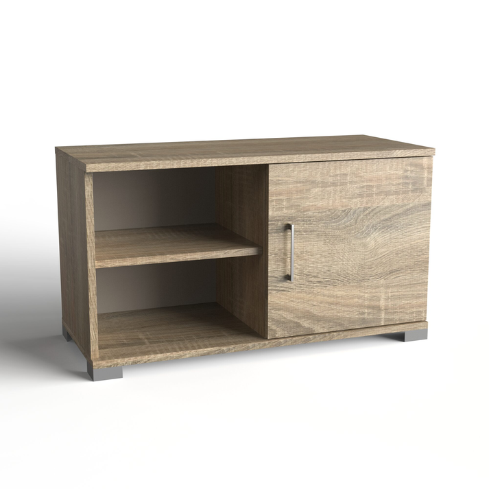 Έπιπλο Τηλεόρασης Μονόφυλλο με 1 Ράφι 90x40xH51cm