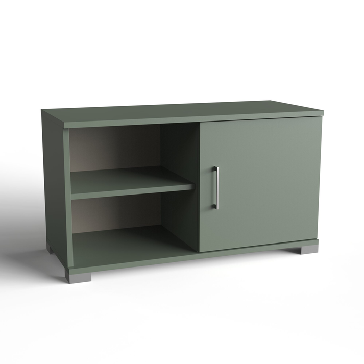 Έπιπλο Τηλεόρασης Μονόφυλλο με 1 Ράφι 90x40xH51cm