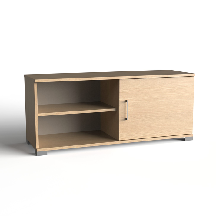 Έπιπλο Τηλεόρασης Μονόφυλλο με 1 Ράφι 120x40xH51cm