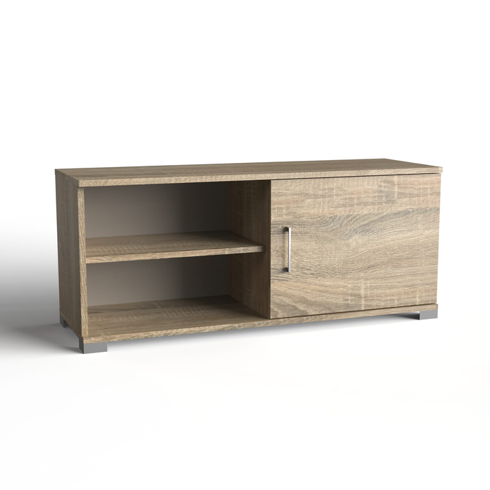 Έπιπλο Τηλεόρασης Μονόφυλλο με 1 Ράφι 120x40xH51cm