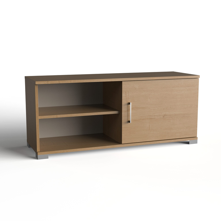 Έπιπλο Τηλεόρασης Μονόφυλλο με 1 Ράφι 120x40xH51cm