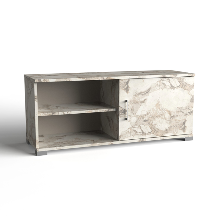 Έπιπλο Τηλεόρασης Μονόφυλλο με 1 Ράφι 120x40xH51cm