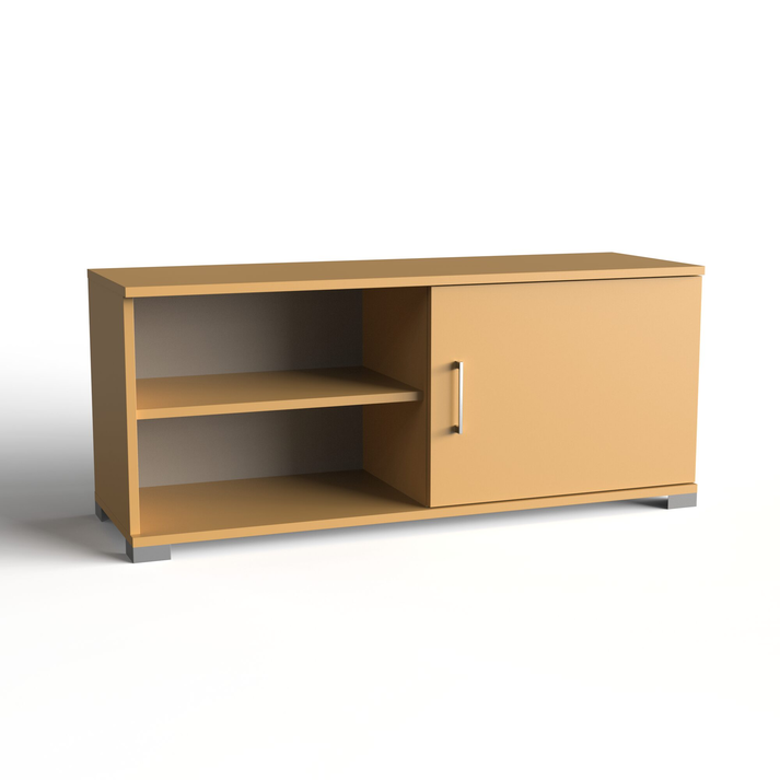 Έπιπλο Τηλεόρασης Μονόφυλλο με 1 Ράφι 120x40xH51cm