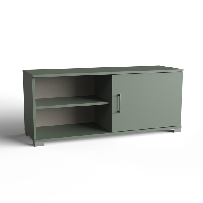 Έπιπλο Τηλεόρασης Μονόφυλλο με 1 Ράφι 120x40xH51cm