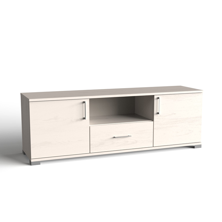 Έπιπλο Τηλεόρασης Δίφυλλο με 1 Συρτάρι 150x40xH51cm