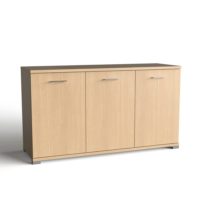 Τρίφυλλος Μπουφές με 3 Ράφια 150x50xH84cm