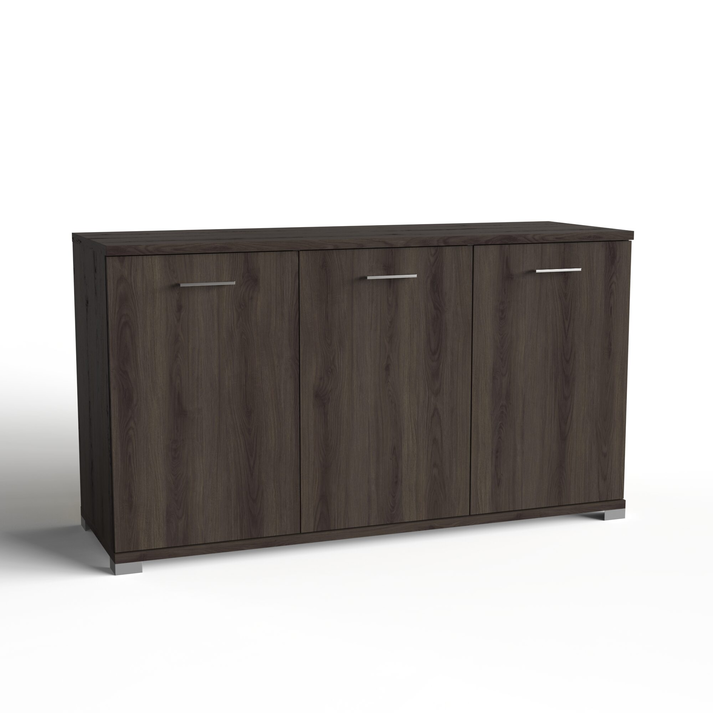 Τρίφυλλος Μπουφές με 3 Ράφια 150x50xH84cm