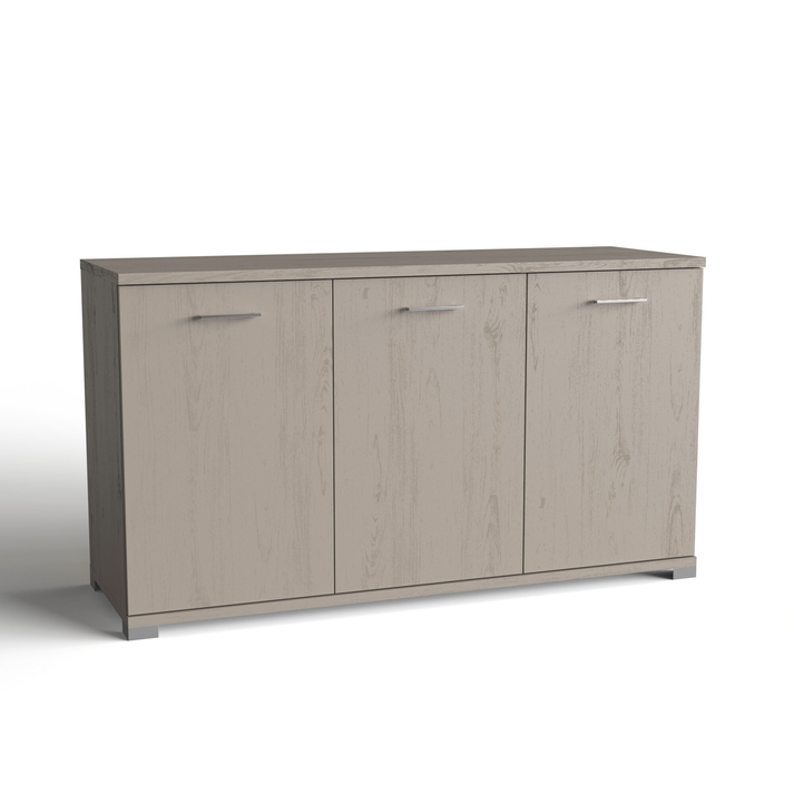 Τρίφυλλος Μπουφές με 3 Ράφια 150x50xH84cm