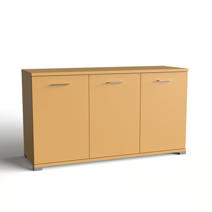 Τρίφυλλος Μπουφές με 3 Ράφια 150x50xH84cm