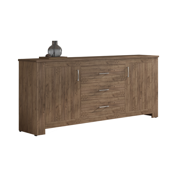 Πανδώρα Δίφυλλος Μπουφές με 3 Συρτάρια 192x50xH93cm