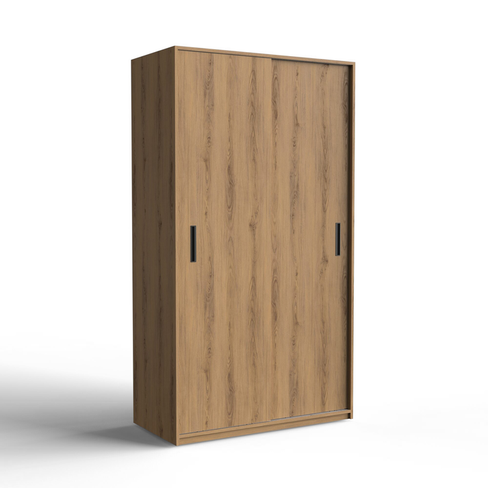 Δίφυλλη Ντουλάπα Συρόμενες Πόρτες 120x60xH220cm